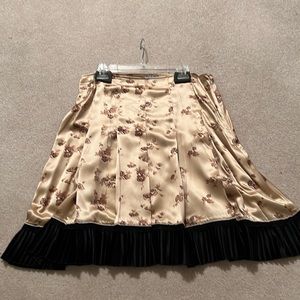 Pleated silk skirt mac & jac
